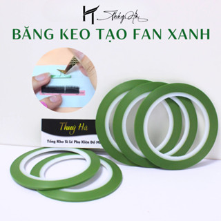 Băng Keo Tạo Fan Xanh 3mm*50m Băng Keo Nhiệt Giúp Tạo Fan Volume Băng Keo Pet Tạo Nhiệt Thúy Hà 
