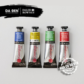 [DA ĐEN] Sơn Dầu Cao Cấp Georgian của Daler Rowney - Tuýp 225ml