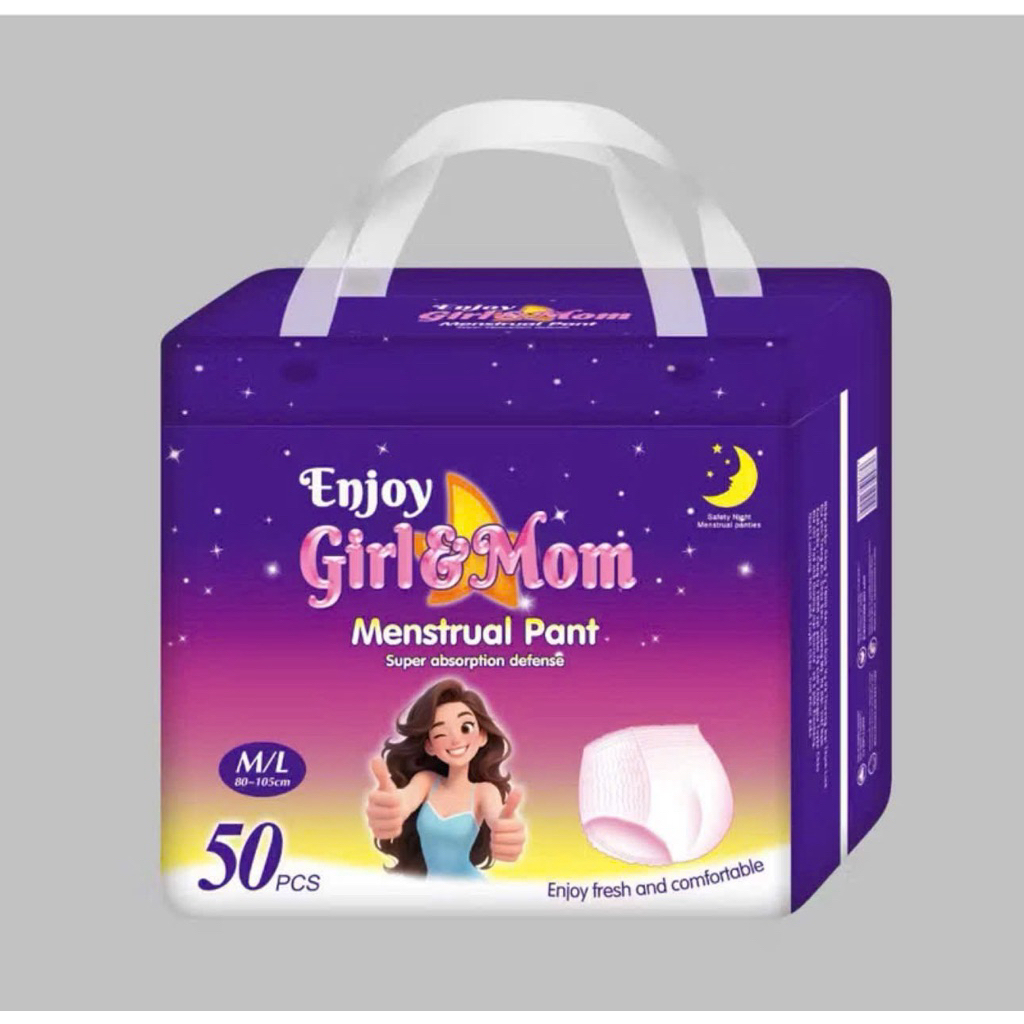 Băng vệ sinh quần Enjoy Girl &Mom size S-2XL mềm mỏng thông thoáng