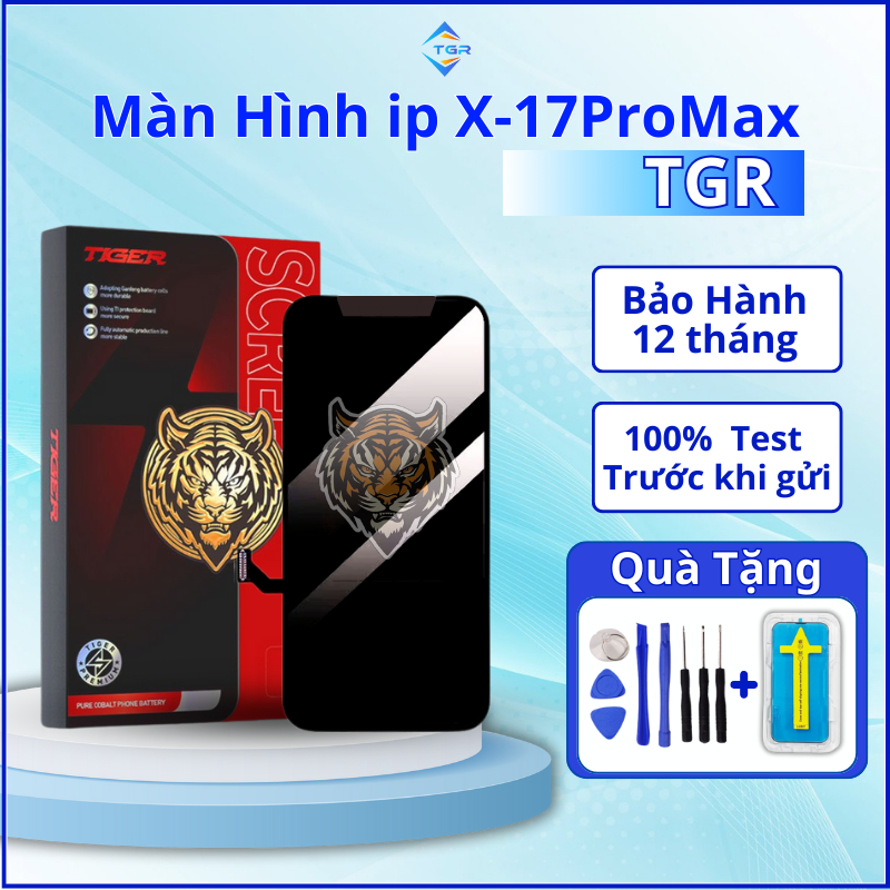 Màn hình điện thoại x,11,12,13,14,15 màn hình chính hãng tgr chất lượng oled, lcd bảo hành 12 tháng