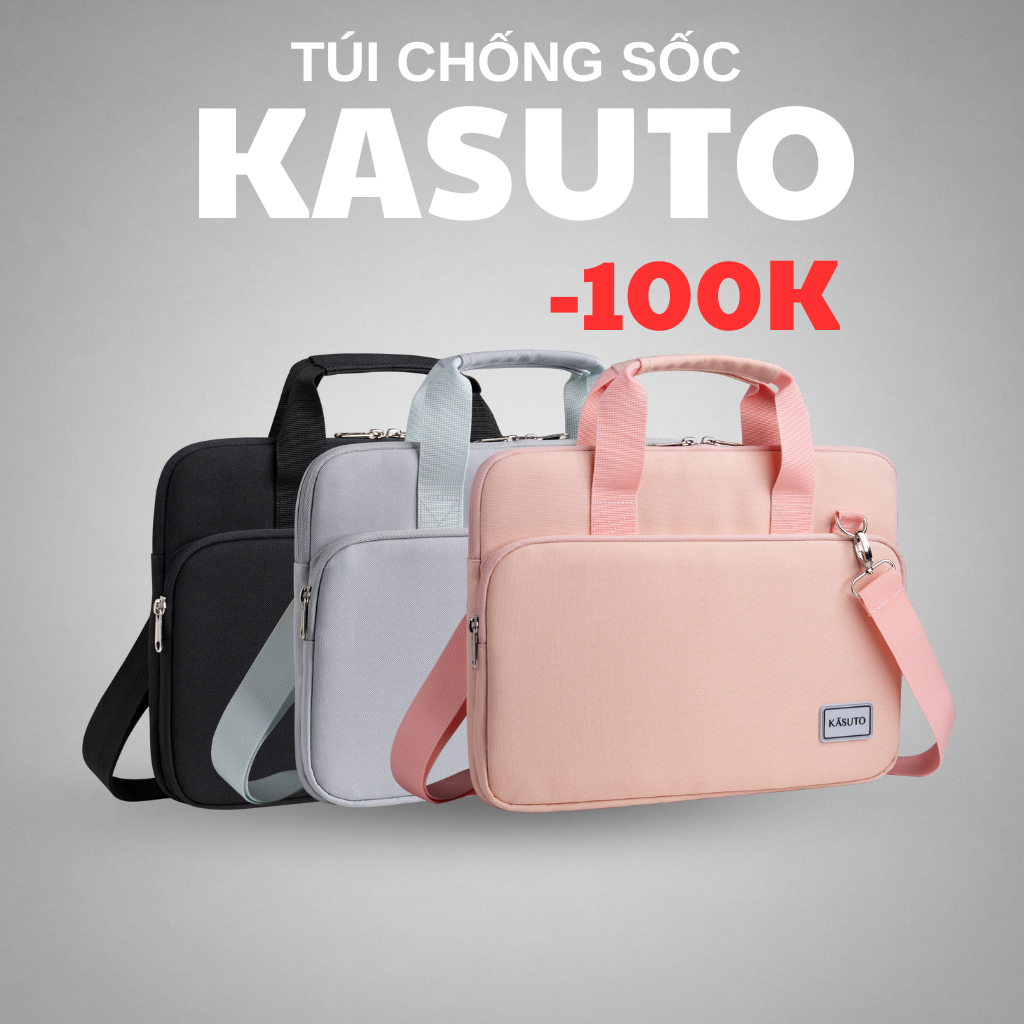 Túi Chống sốc Laptop Đựng Macbook KASUTO BRAND ORIGINAL 15.6inch 14inch 16inch Vải Canvas Chống Nước
