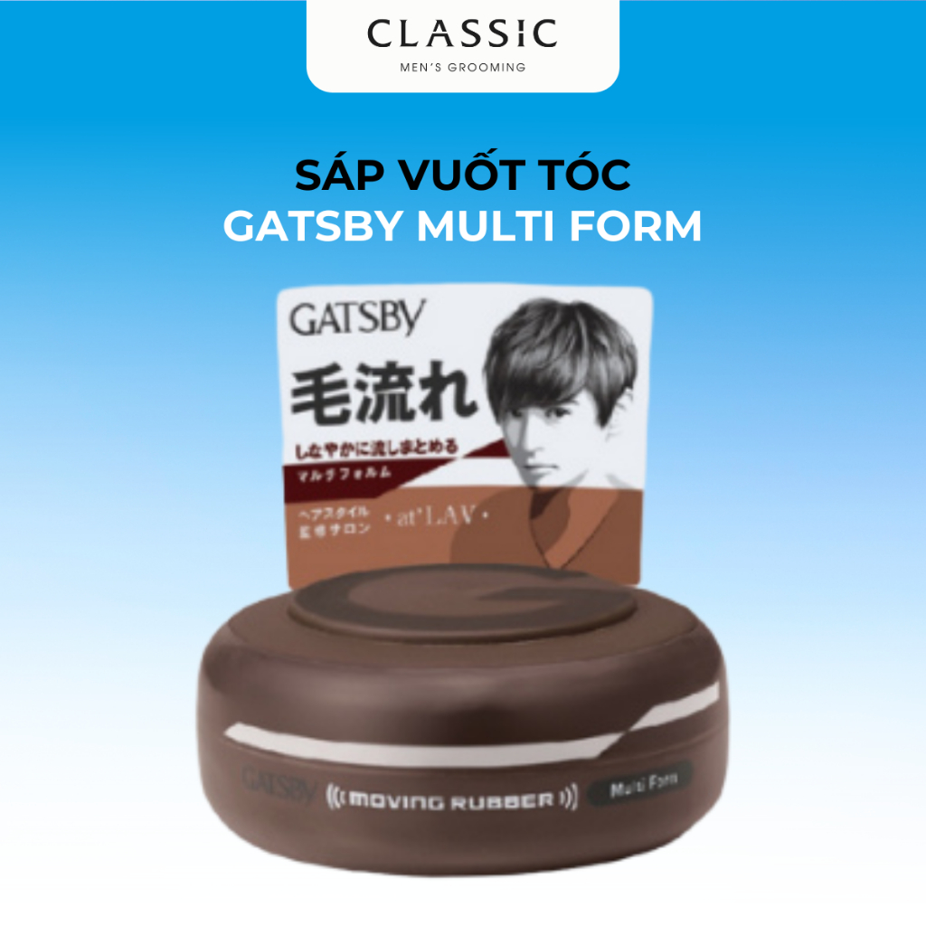Sáp Vuốt Tóc Gatsby Moving Rubber Multi Form 80g