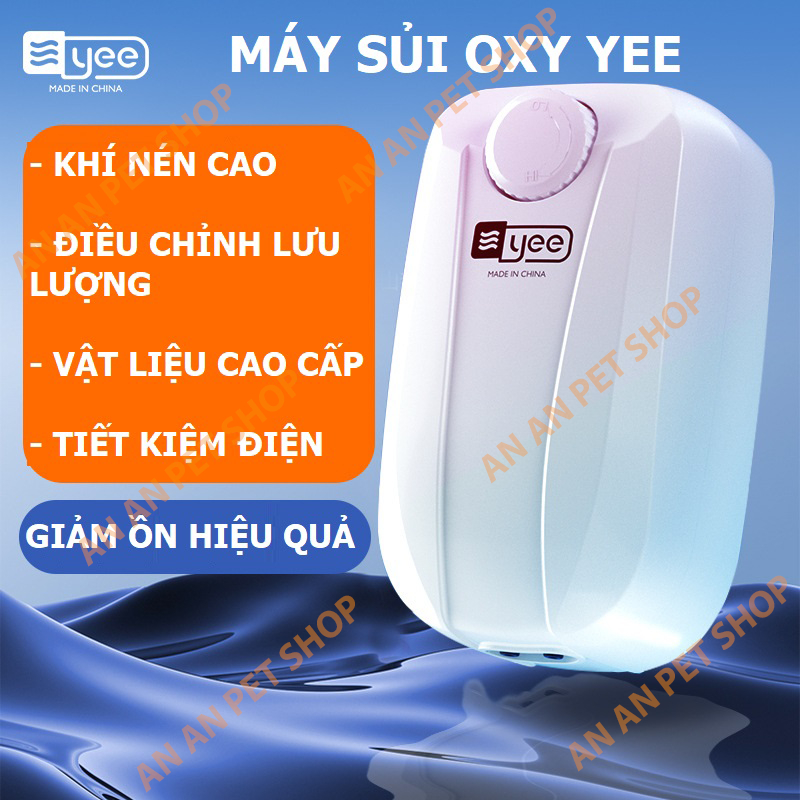 🌊 Máy Sủi Oxy Hồ Cá YEE YTZ | Êm Ái, Tiết Kiệm Điện, Lưu Lượng Khí Mạnh Mẽ 💨🐠