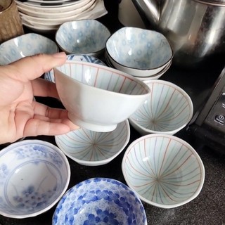 Chén chè Gốm sứ nhật 2hand nhiều kiểu nhiều size