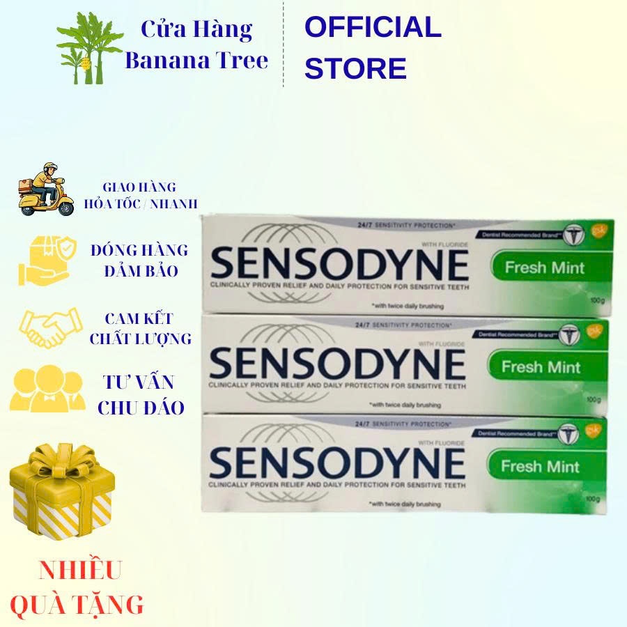 Kem đánh răng Sensodyne Freshmint - 100g