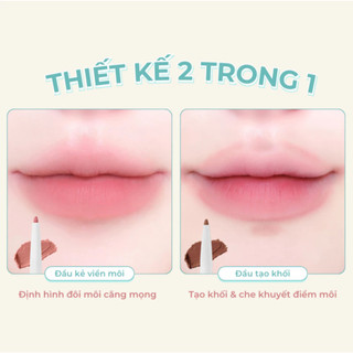 Son Kẻ Môi Dearmay 2in1 Plumpy Lip Liner (0.36g)