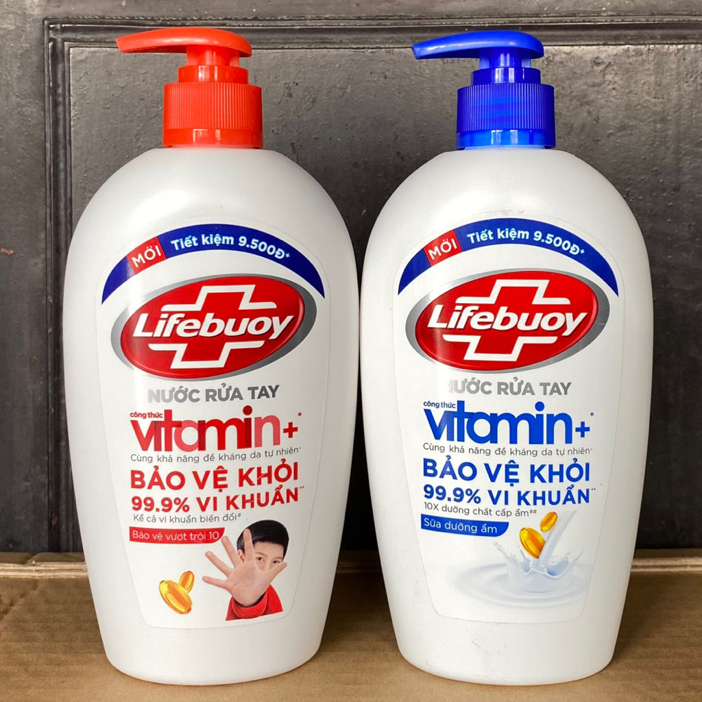 Nước rửa tay Lifebuoy chai 450g