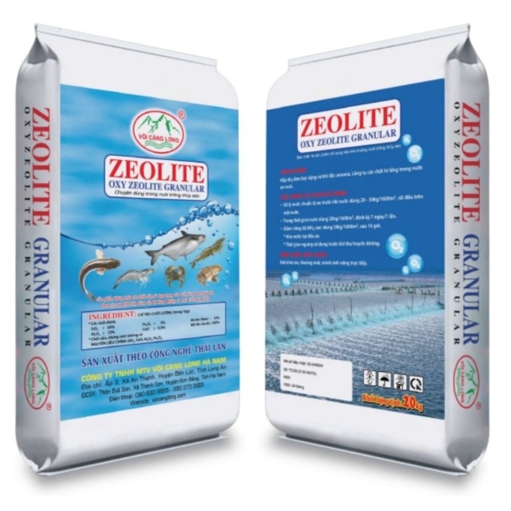 ZEOLITE GRANULAR (Oxy Zeo) Lắng tự chất lơ lửng