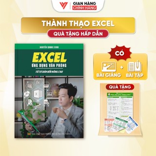 Sách Excel Tin Học Văn Phòng Từ Cơ Bản Đến Nâng Cao Có Kèm Video Khóa Học Đào Tạo Tin Học