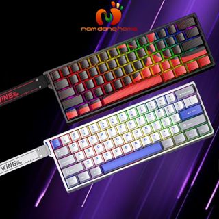  Bàn Phím Cơ Gaming AULA Win60 HE - Bàn Phím Gaming Có Dây Với 68 Phím Cơ Ấn Tượng 