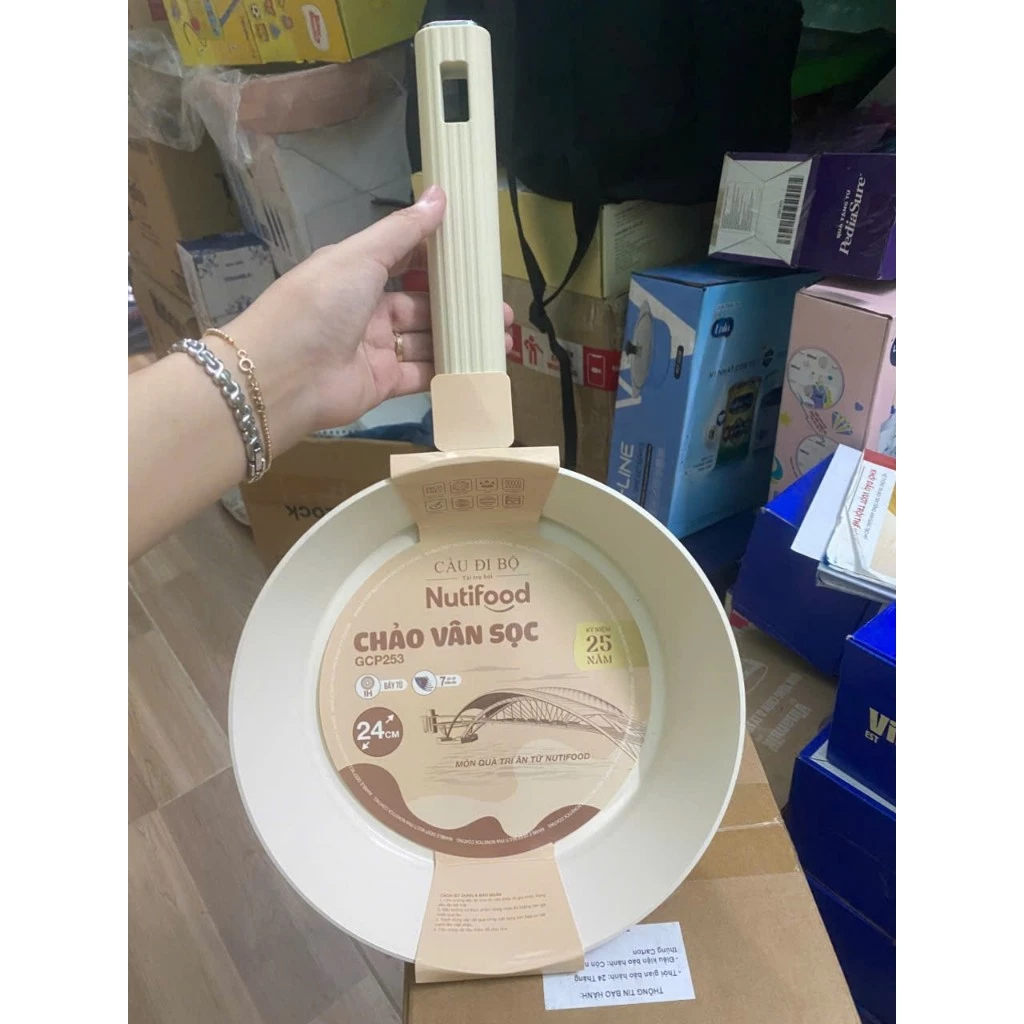 CHẢO VÂN SỌC GREENCOOK 24CM