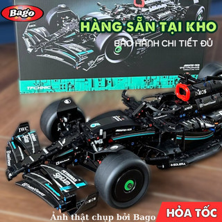  Mô hình lắp ráp siêu xe đua F1 Black tỉ lệ 1:8 với 1642 PCS Fullbox cao cấp bởi BAGO Shop 