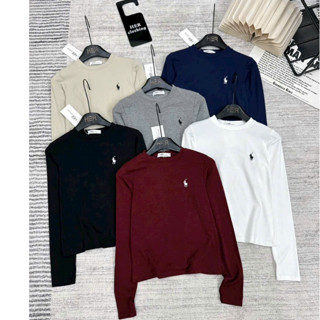 Áo thun nữ Dài tay dáng ôm, Áo baby tee vải cotton co giãn mềm mát ACT006Her Trends