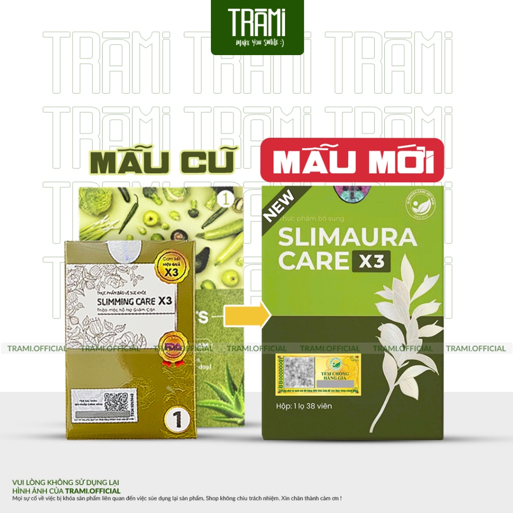 Slimming Care X3 Viên Thảo Mộc Giảm Cân Hiệu Quả, Phù Hợp Mọi Loại Cơ Địa, Kể Cả Cơ Địa Khó Giảm