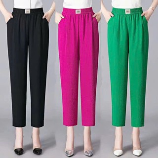  Quần Baggy Bigsize Nữ Vải Đũi Vân Mây Cao Cấp Phong Cách Thời Trang Hàn Quốc Phù Hợp Mọi Lứa Tuổi Size Lớn 78kg 