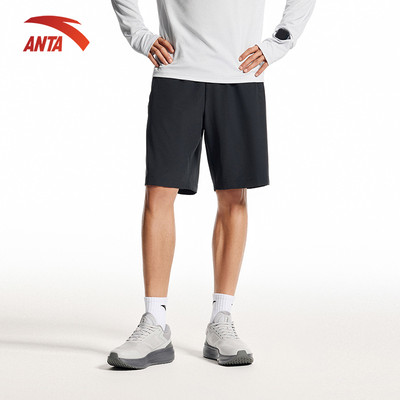 ANTA Nam Training Quần short thể thao vải dệt Pickleball tennis cầu lông tập gym thoáng mát 1525C7515