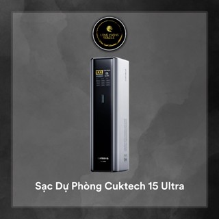 Sạc Dự Phòng Cuktech 15 Ultra 20000mAh Mi Turbro 120W - PB200U - Bảo Hành 18T | Long Vương Mobile