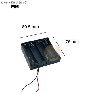 Đế pin 18650 1/2/3/4 pin đầu nối tiếp - Dùng để pin 18650