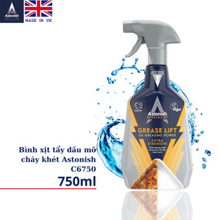 Bình xịt tẩy dầu mỡ astonish c6750 - 750ml