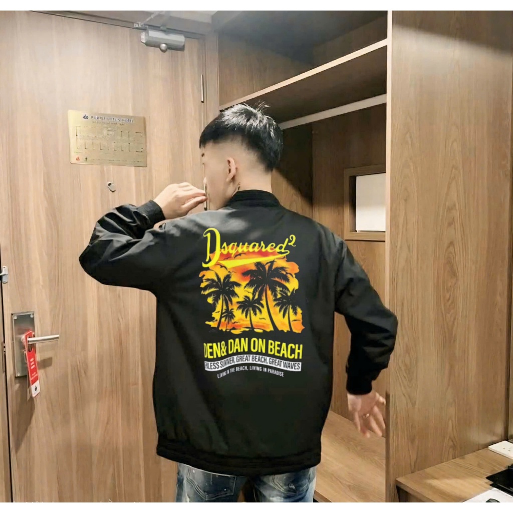 Áo Khoác Gió Nam Nữ DSQ2 Cây Dừa Mới 88 Cực Nét Chất Gió 2 Lớp Dày Dặn Dáng Rộng Phong Cách Thời Trang Cho Giới Trẻ 2026