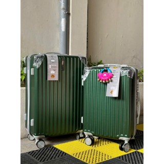 Vali kéo du lịch nhựa ABS + PC chịu va đập tốt, có móc treo đồ, bo góc, tặng TÚI ĐỰNG GIÀY s20/24