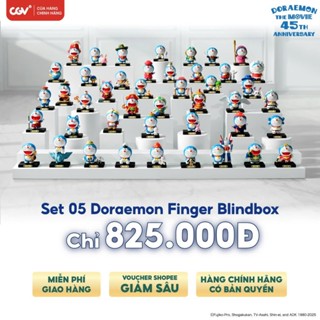  SET 05 BLINDBOX MÔ HÌNH DORAEMON - BST KỶ NIỆM 45 NĂM – CGV  Cinemas Vietnam 