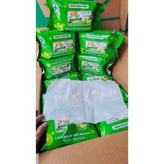 [GIÁ SỈ] Thùng 24 gói Khăn ướt lau bếp đa năng SOFI CLEAN KHÁNG KHUẨN -KHỬ MÙI 50TỜ 20*30cm(800gr/1G)