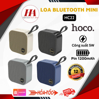  Loa Bluetooth Hoco HC22 - Loa nghe nhạc mini để bàn hỗ trợ khe cắm thẻ nhớ usb âm thanh vòm 3D 