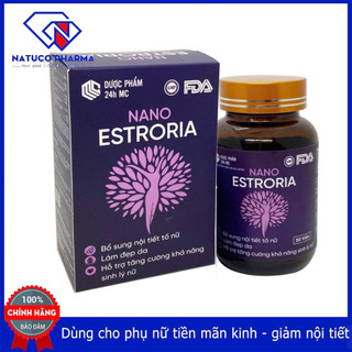  Viên uống SÂM NGỌC NỮ Estroria hỗ trợ tăng nội tiết tố nữ ngăn ngừa nám sạm da,- Vỉ 30v 