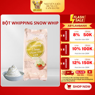 Bột whipping cream snow whip - bột whipping làm bánh kem, bột kem sữa, whipping dạng bột