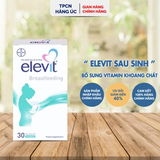 Viên uống Elevit Sau Sinh Breastfeeding của Úc bổ sung vitamin, khoáng chất cho phụ nữ sau sinh và cho con bú 60 viên
