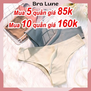  Quần lót nữ đúc su thun lạnh không đường may BRALUNE quần chip nữ kháng khuẩn mềm mại mã 177 