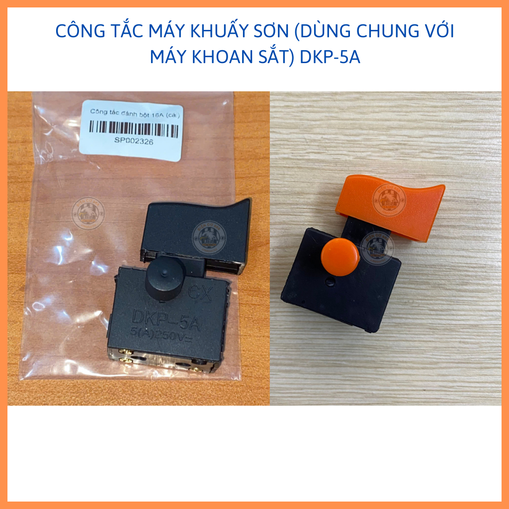 Công tắc máy khuấy sơn, máy khoan sắt 16A DKP-5A