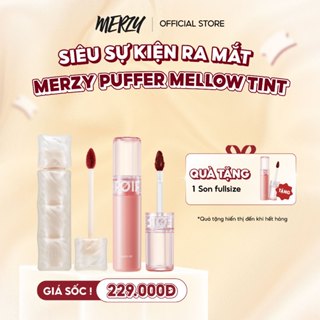 [SIÊU DEAL 299K][SON PHAO] Combo Son Kem Lì Merzy Puffer Mellow Tint 3.7g + Son FOIF Juicy Fit Tint 3g