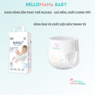 [50 Miếng] Bỉm NANU / Tã NANU Mỏng 0.2cm – Thấm Hút Tốt, Quần & Dán, Đủ Size S, M, L , XL , XXL, 3XL, 4XL,5XL