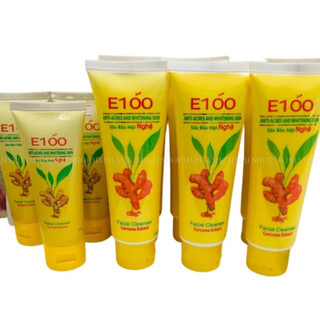 Sữa rửa mặt nghệ E100 với Vitamin E
