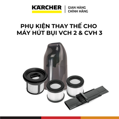 Bộ phụ kiện thay thế cho máy hút bụi cầm tay mini Karcher VCH 2 và CVH 3