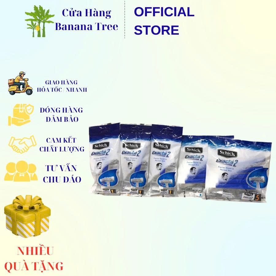 Dao Cạo Râu Schick Exacta2 For Normal Skin Mỹ