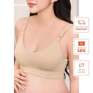 Áo lót bầu A1 không gọng chống chảy sệ có nút tháo thuận tiện, nâng đỡ tốt giữ dáng sau sinh  by L'AMME