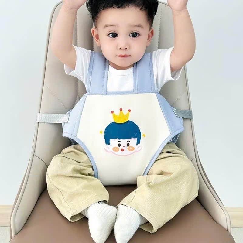 Dây đai ngồi ghế cho bé ngồi ăn dặm, Đai an toàn cho bé khi ngồi ghế ăn chất liệu chống thấm nước