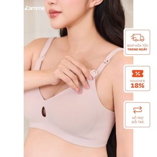 Áo lót bầu gom ngực, nâng ngực siêu nhẹ không gọng chống chảy xệ chất liệu su co giãn đàn hồi áo ngực A27 L'AMME