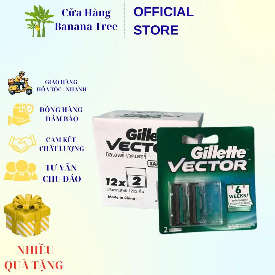 Lưỡi dao cạo dâu 2s gillette vector