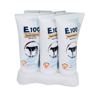 Sữa rửa mặt sáng da hương sữa bò e100 loại 80g