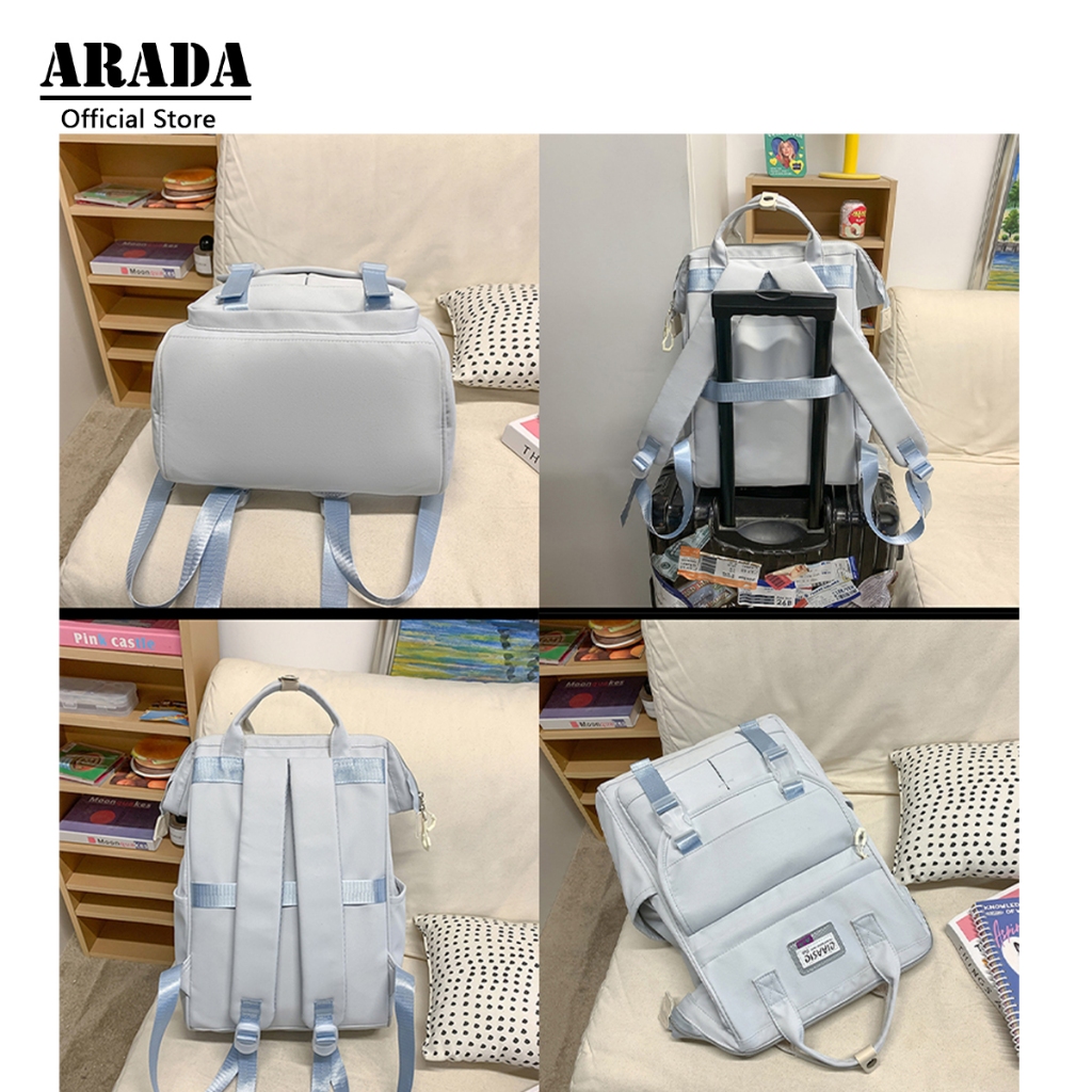 Balo đi học nữ ARADA chống nước dung tích lớn đựng được laptop 15.6 inch dành cho sinh viên đại học | BigBuy360 - bigbuy360.vn