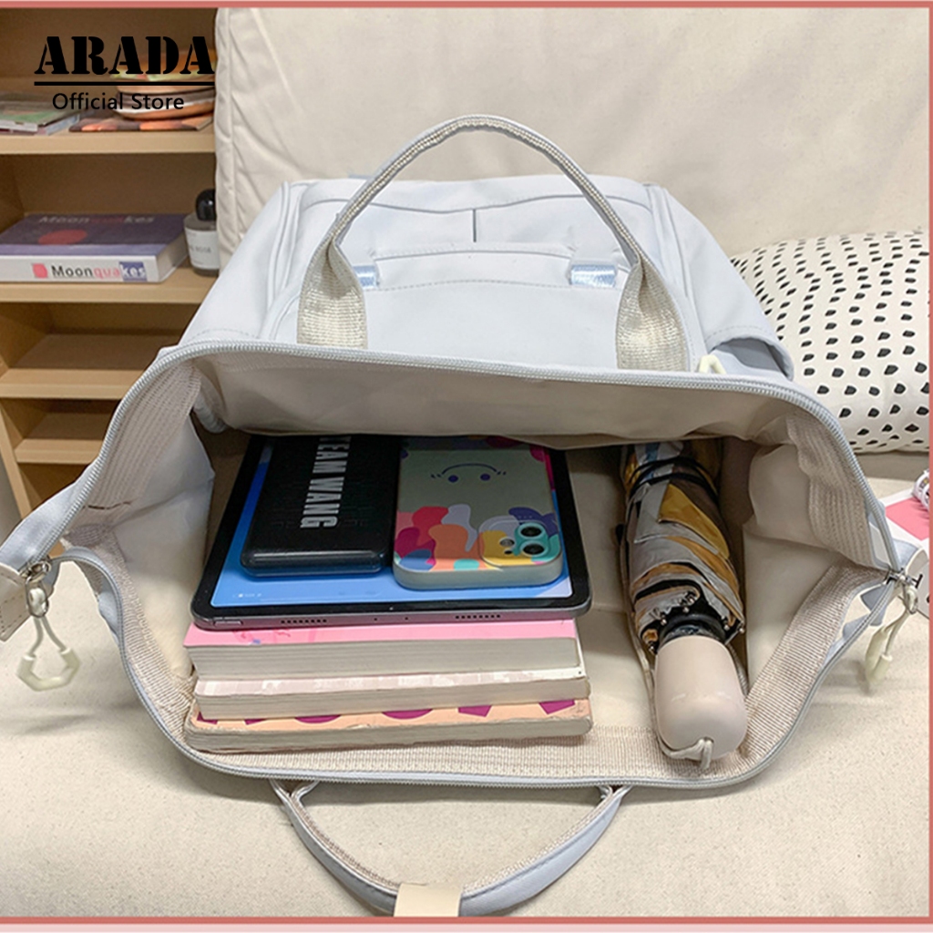 Balo đi học nữ ARADA chống nước dung tích lớn đựng được laptop 15.6 inch dành cho sinh viên đại học | BigBuy360 - bigbuy360.vn