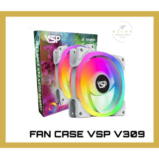 Fan case VSP V309 Led (Màu trắng) – Fan 12cm Led , Cắm Trực Tiếp Lên Nguồn
