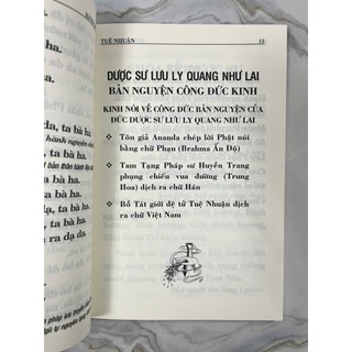 Sách - Kinh Dược Sư Và Sám Pháp Dược Sư (Tuệ Nhuận - Thích Mật Trí)