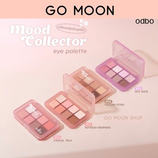  Bảng Phấn Mắt Odbo 8 Ô Nhũ Lì Trong Suốt Mood Collector Eye Palette OD2030 