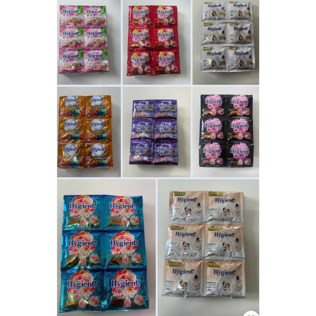 Nước xã Thái Lan Hygiene DÂY 12 gói 20ml