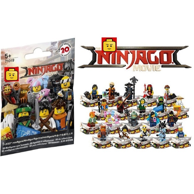 71019 The Ninjago Movie -  Nhân vật trong đồ chơi lắp ráp